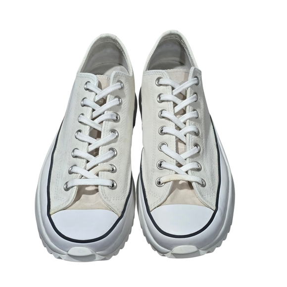 Converse Run Star Hike Ox Vintage White ( Men's 10.5 Women's 12 ) Sneakers - Picture 2 of 9